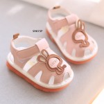 PREWALKER SANDAL PINK BUNNY