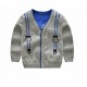 CARDIGAN GREY SUSPENDER