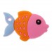 TEETHER SILICONE FISH