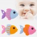 TEETHER SILICONE FISH