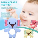 TEETHER SILICONE ELEPHANT