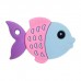 TEETHER SILICONE FISH