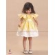 PARTY DRESS BW SABRINA YELLOW RIBBON