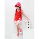 DRESS GW STRAWBERRY