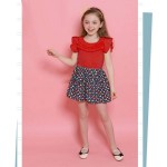 SET GW RED BIRD SKIRT