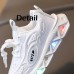 SEPATU SNEAKERS WHITE LED