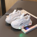 SEPATU SNEAKERS WHITE LED